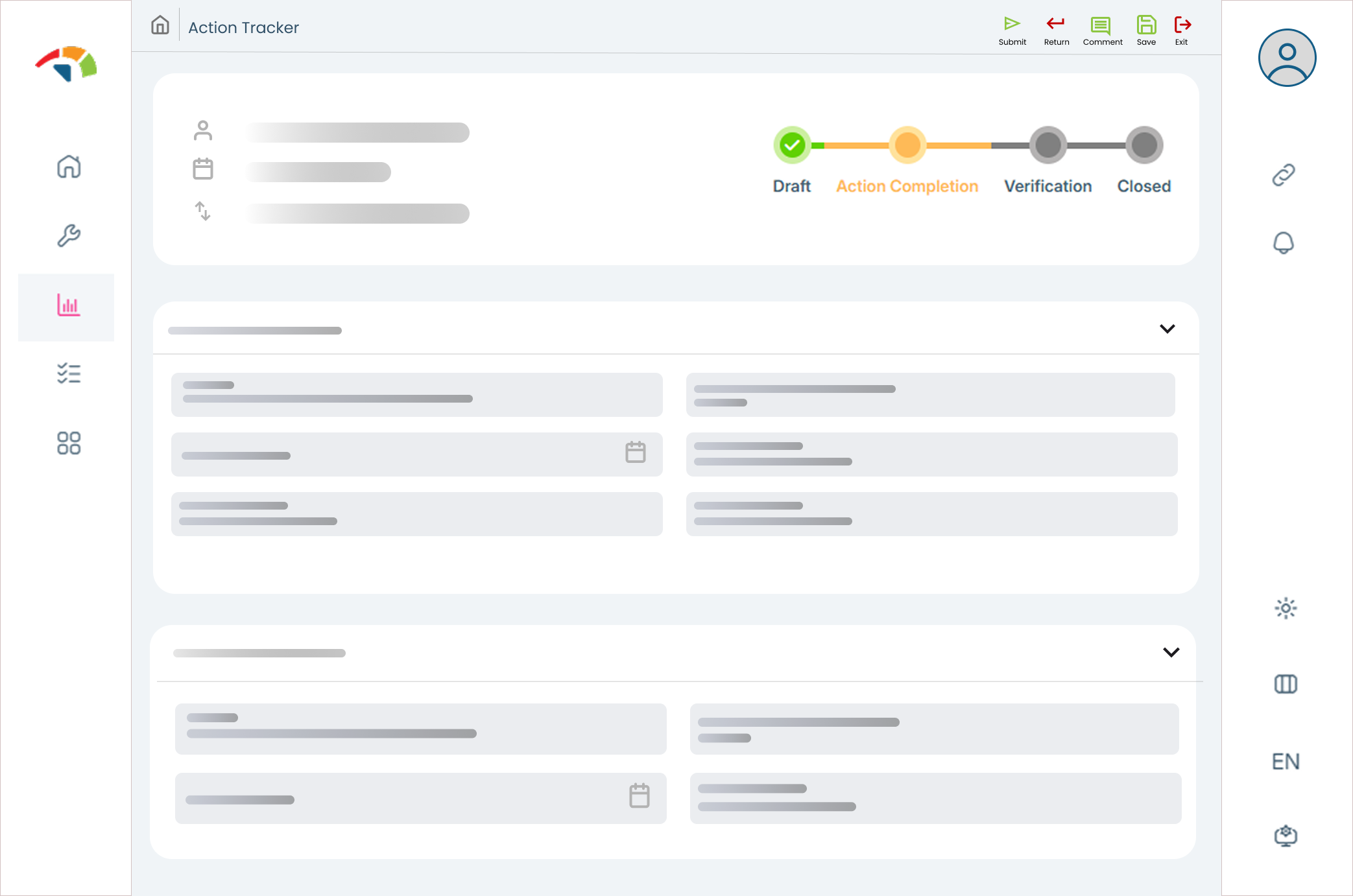 EHSWatch Forms View