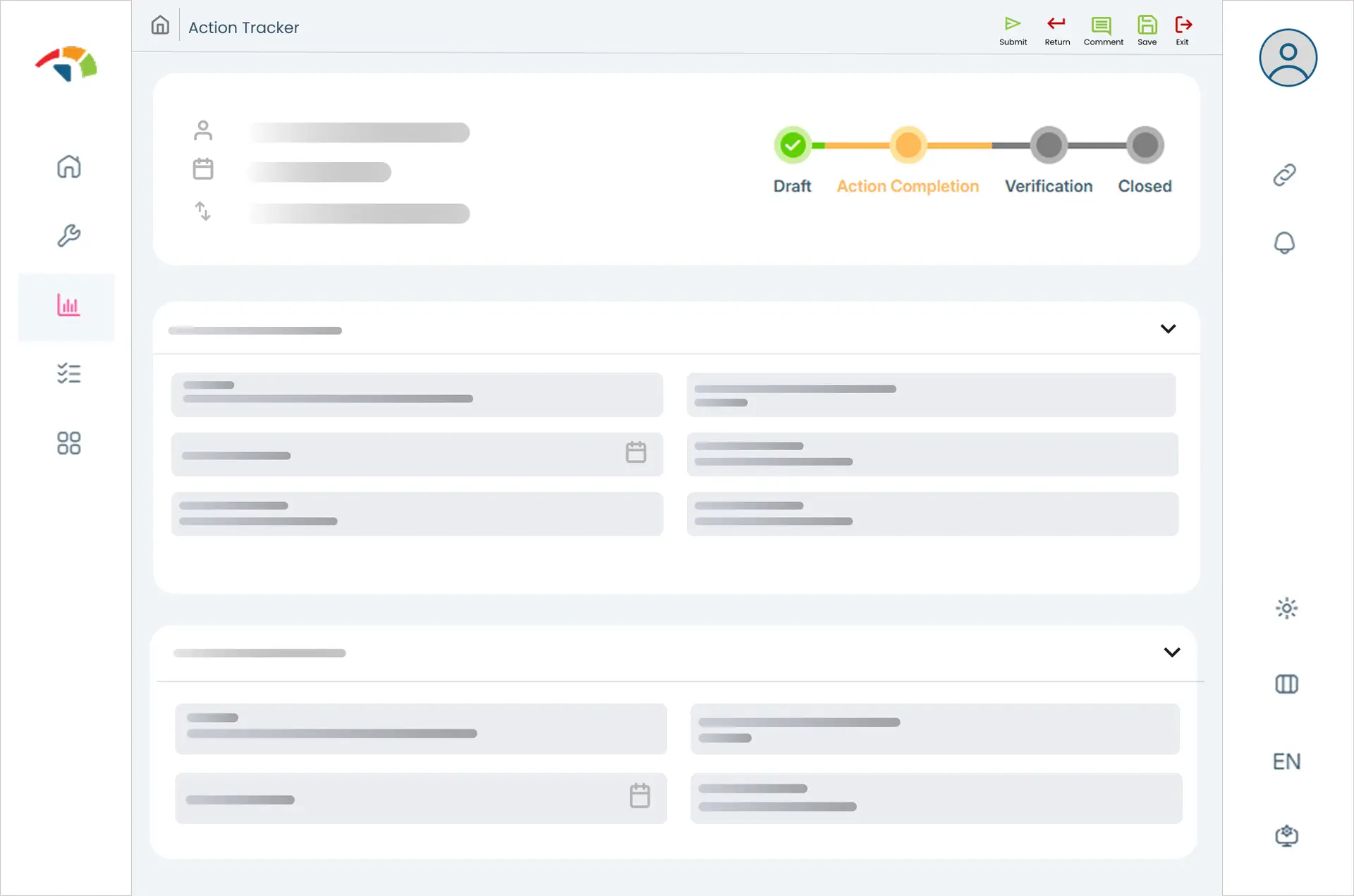 EHSWatch Forms View